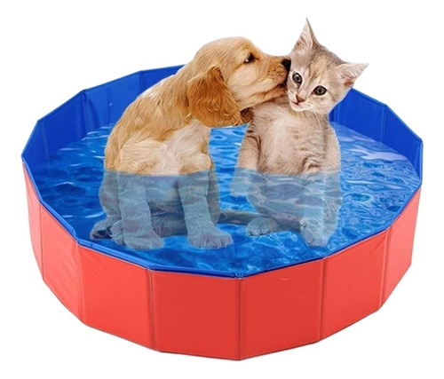 Bañera Plegable Piscina For Mascotas For Perros Gatos -