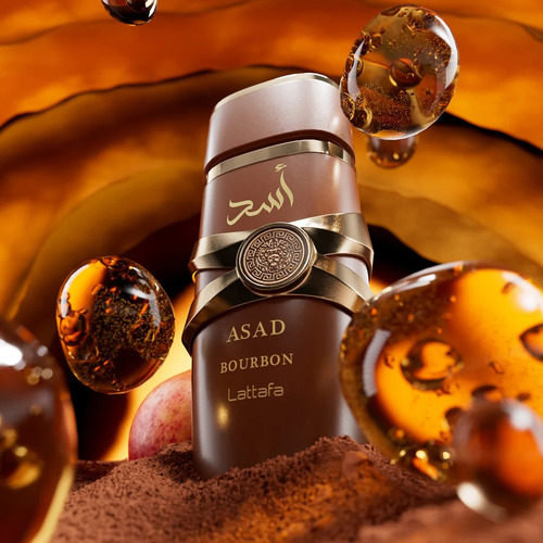 Perfume Árabe Lattafa Asad Bourbon 100ml Original Lacrado