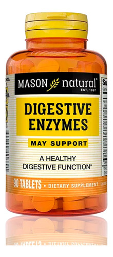 Enzimas Digestivas Mason 90 Tabletas