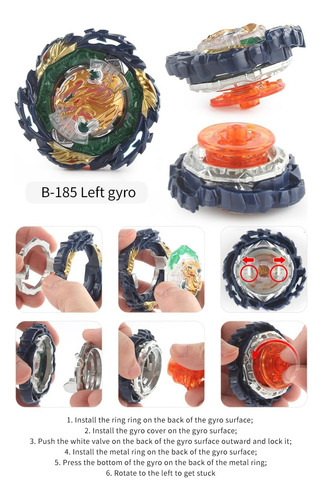 Bey Battling Top Estadio Blade Battle Set-10 Metal Fusion...