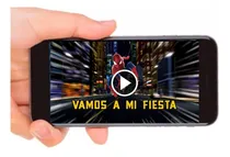 Comprar Video Invitación Personalizada Animada Spiderman Hombre Arañ