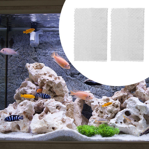 2x Acuario De Algodón, Tanque De Peces Multiusos 40cmx30cm