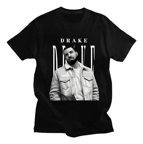 Camiseta De Algodón Con Estampado Gráfico Drizzy Drake T