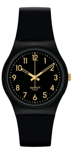 Reloj Swatch Golden Tac De Silicona So28b113 Ss