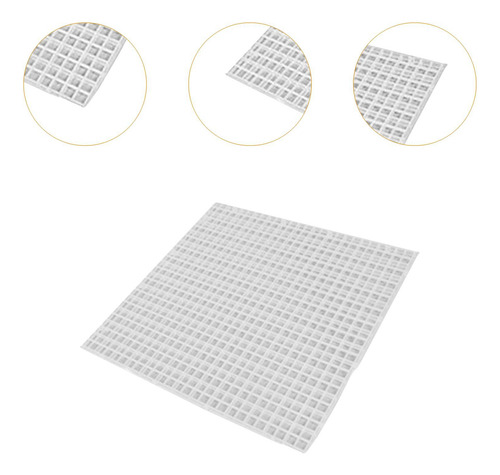 Filtro Divisor De Aquário, Bandeja 30x30x1cm Claro