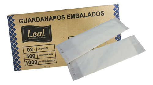 Guardanapo Papel Envelopes Embalado Individual C/500 Sachês