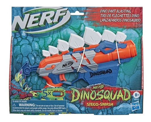 Imagen 1 de 3 de Nerf Dinosquas (lanzadardo) Original De Hasbro