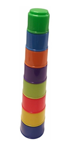 Juego Encastre Torre Apilable Calesita Didactico 611