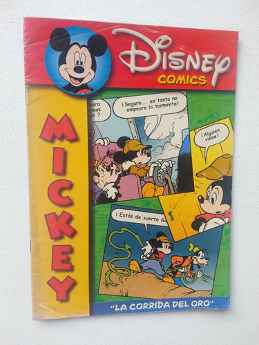 Disney Comics - Mickey - La Corrida Del Oro Sept 1999