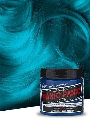 Tinte Semipermanente En Crema Manic Panic Atomic Turquoise