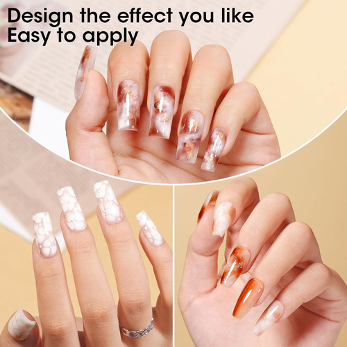 Gellen Blooming Gel - Esmalte De Uñas Transparente De 0.6 Fl