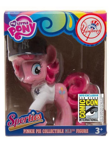 My Little Pony Pinkie Pie De Vinilo Figura Yankees Jugu...