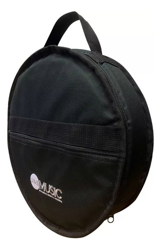 Bag Capa Almofadado P/ Pandeiro 10 E 11 Polegadas Cor Preto