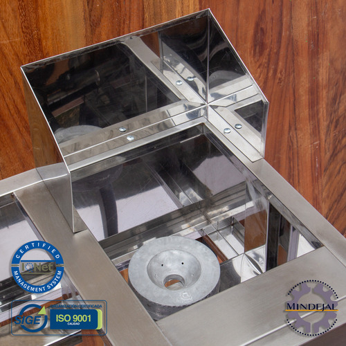 Plancha, Parrilla Y Freidora Acero Inox Mindejal