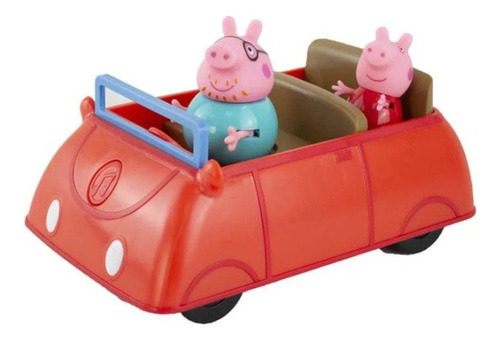 Carro Da Família Pig Grande Com Som Peppa E Papai Pig Sunny