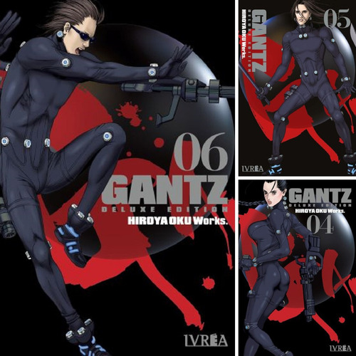 Gantz -deluxe Edition Tomos 4 Al 6 Ivrea