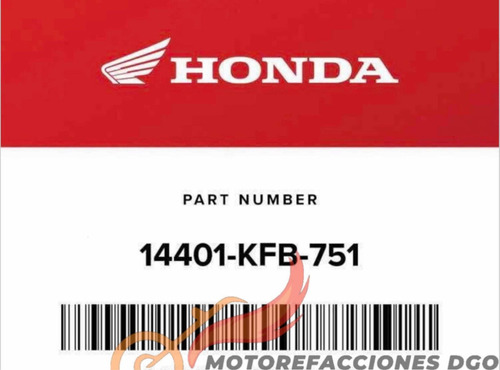 Cadena De Distribución Honda Crf 230f - 230l 2003-17