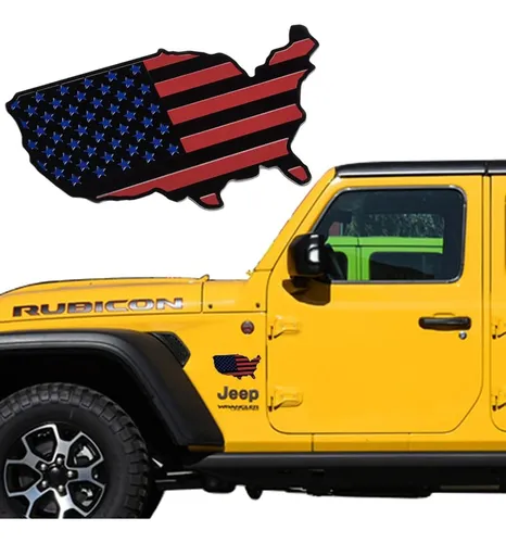 comprar Xmuint - Emblema De Metal Con La Bandera De Estados Unidos, 