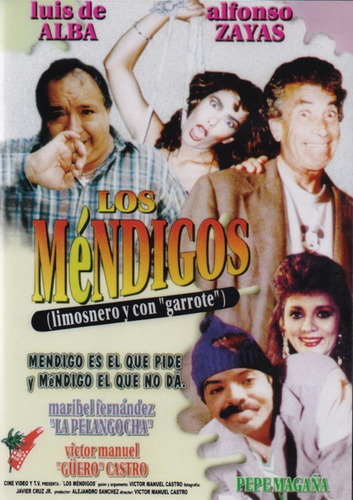 Imagen 1 de 3 de Los Mendigos Luis De Alba Pelicula Dvd