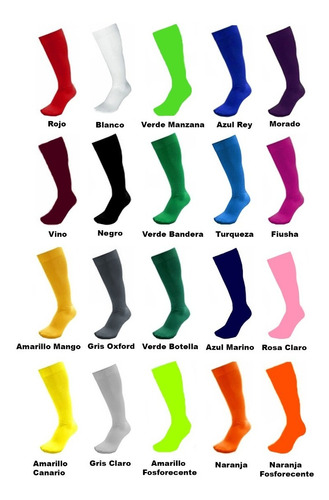 Imagen 1 de 3 de 15 Pares Medias Deportivas Licra Futbol Beisbol Basquetbol