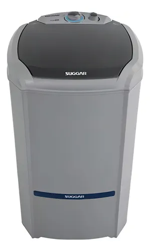 Lavadora de Roupas Suggar 20Kg Semiautomática Lavamax Eco Prata L...