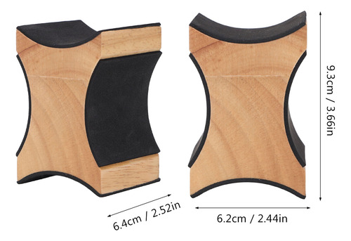 Soporte Para Cuello De Guitarra De 2 Alturas, Soporte De Mad