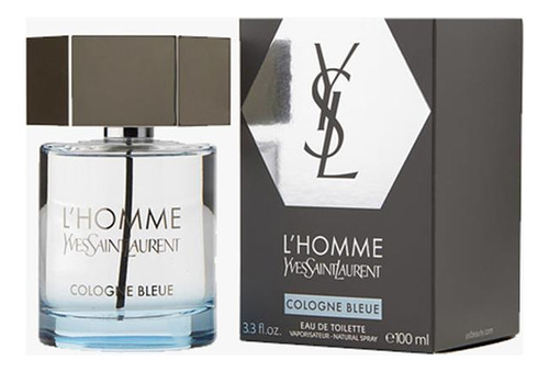 Yves Saint Laurent Lhomme Cologne Bleue Edt 100ml Para Hombr