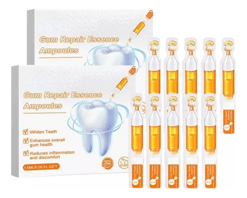 14 Geles De Tratamiento Clean Gum Repair, 3 Unidades