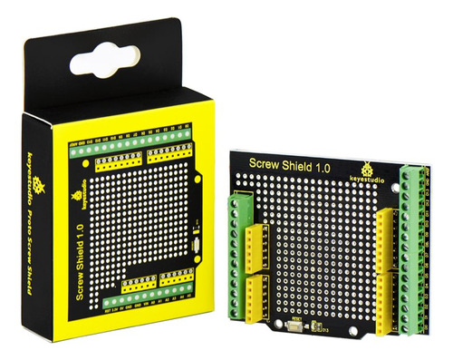 Keyestudio Proto Screw Shield Para Arduino R3, Proto Shield.