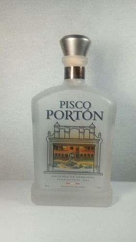 Botella Vacia Pisco Porton