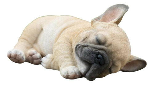 Estatua De Resina De Bulldog Francés