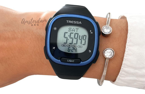 Reloj Tressa Modelo Coti Crono Alarma Luz  ..amsterdamarg..