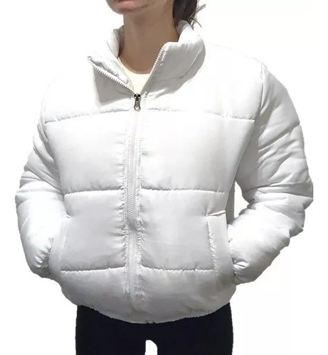 Campera Puffer Jacket, Importada, Corta, Calidad Premium 