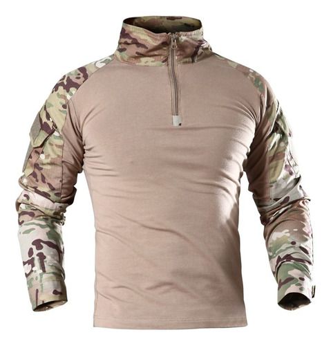 Hombre Uniforme Militar Táctico Hombres Camisa De Combate