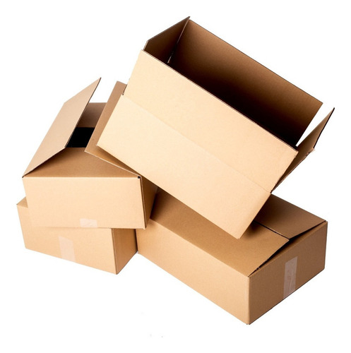 25 Caixas De Papelão Embalagem Envios Correios 19 X 16x 7cm