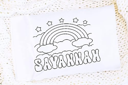 Funda De Almohada Personalizada Para Niñas Con Diseño De U