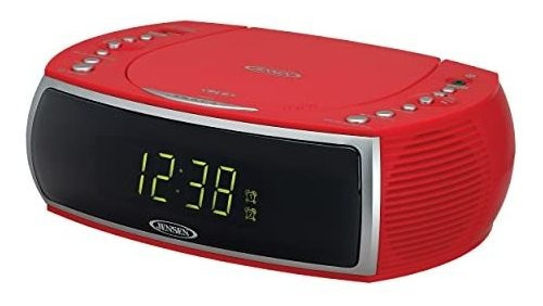 Estéreo Cd Jensen Red Con Reloj Digital Am/fm, Alarma Dual,