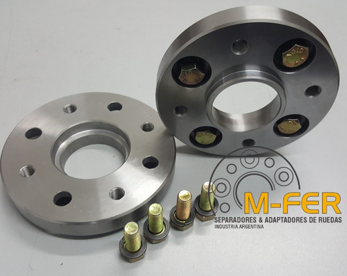 Kit Separador De Ruedas Fiat Strada Acero Llantas 30mm