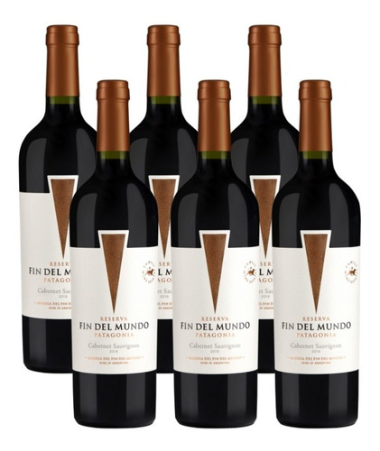 Vino Fin Del Mundo Cabernet Sauvignon 750ml X6 Perez Tienda