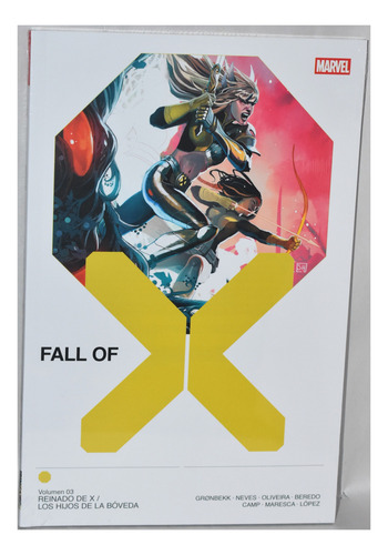 Fall Of X # 3 Reinado De X / Los Hijos De La Bóveda: Fall Of X: Children Of The Vault & Realm Of X, De Gronbekk; Neves; Oliveira; Beredo., Vol. 3. Editorial Panini, Tapa Blanda En Español, 2025