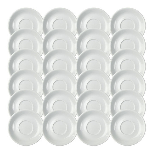 Plato Postre Porcelana Blanca Monza Verbano 15,5cm Pack 24