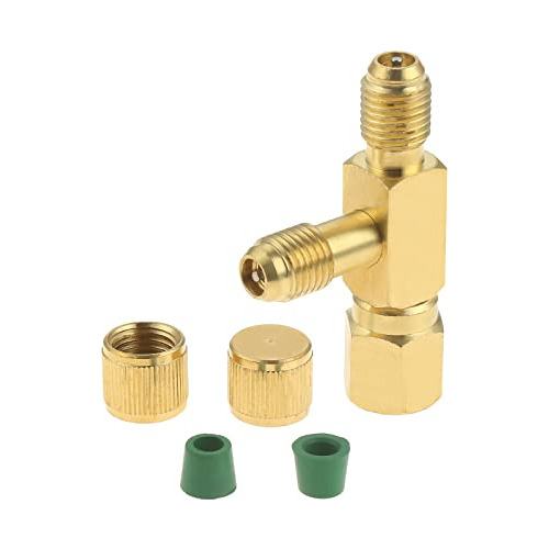 Quick Coupler Access Tee, 1/4'' Valves Core Tee Adapter...