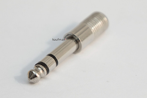 Imagen 3 de 3 de Adaptador Convertidor De Estéreo 6.3mm A Mono 3.5mm