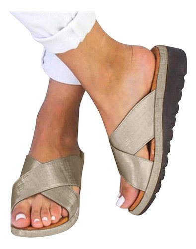 Sandalias D Para Mujer, Cómodas Y Cómodas, Con Plataforma D6