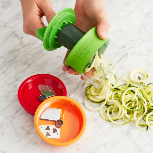 Imagen 4 de 8 de Espiralizador Oxo Fideos Vegetales Triple ¡¡cuotas!! Palermo