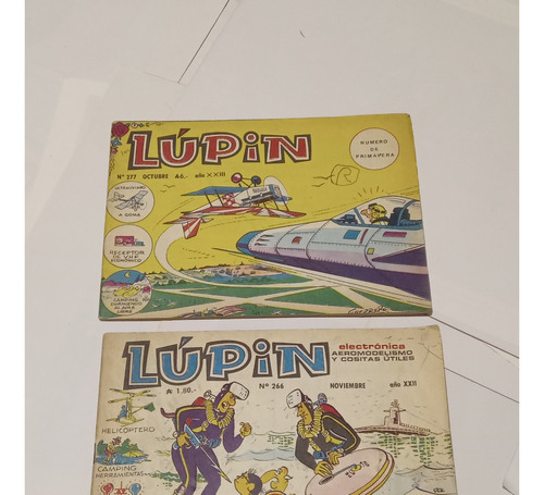 2 Revistas Lupin N° 266 Y N° 277