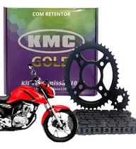 Comprar Kit Relação Cg Titan Fan 160 2016 2017 2018 Cu002F Retentor Kmc