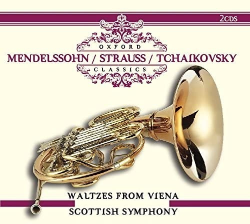 Mendelssohn Strauss Tchaikovsky Oxford | 2 Cds. Música Nuevo