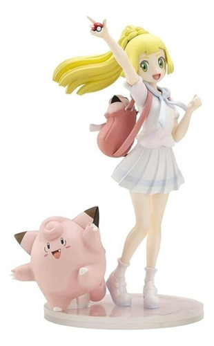 Figura Pokemon Lillie & Clefairy Kotobukiya Original