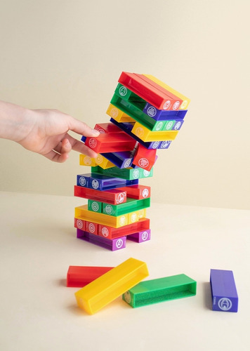 Jenga / Torre De Equilibrio Didáctica Torre Extrema Avengers